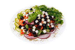 Sałatka grecka + pieczywo