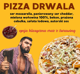 PIZZA DRWALA - 30 cm